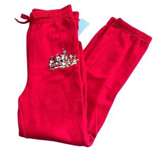 Disney Kids Holiday Sweatpants NWT